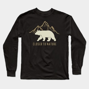 Closer TO Nature Long Sleeve T-Shirt